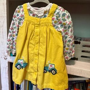 Baby Boden Tractor Pinnie